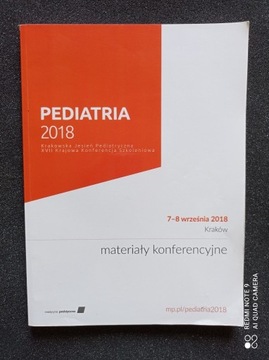 Pediatria 2018 Materiały konferencyjne MP