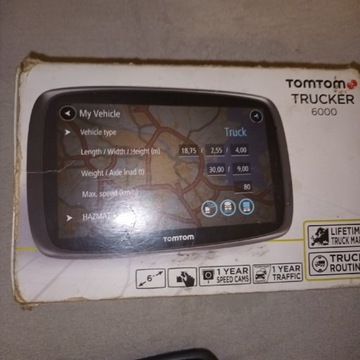 TomTom 6000 trucker Ciezarowe Autobusy