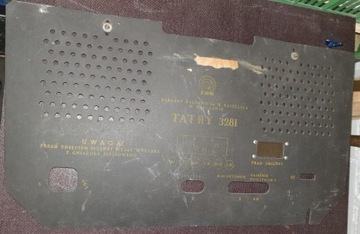 ZRK Tatry 3281 tylna ścianka płyta osłona dykta