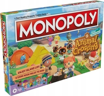 Gra planszowa Hasbro Monopoly Animal Crossing