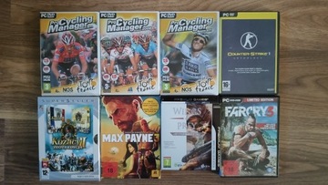 Zestaw Gier na PC Farcry3, CS, Max Payne3, Kozacy2