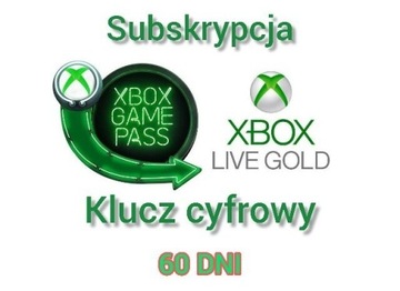 GAME PASS ULTIMATE 60 DNI + XBOX LIVE GOLD 60 DNI