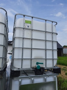 Zbiornik 1000L, 800L, 600l  *transport*  czyste 