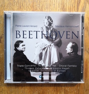 BEETHOVEN Aimard/Harnoncourt Triple Concerto CD