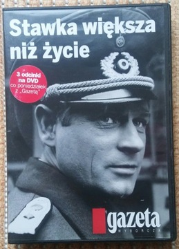 STAWKA WIĘKSZA NIŻ ŻYCIE serial DVD (nieużywane)