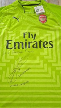 Koszulka Szczesny Arsenal- certyfikat i autograf
