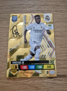 Vinicius Jr - karta Top Master z FIFA 365 2023