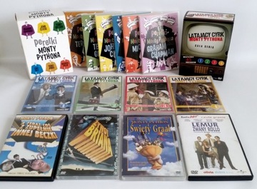 17 DVD Perełki i Latający Cyrk Monty Pythona Graal