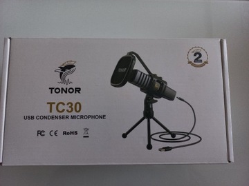 Mikrofon pojemnościowy studyjny Tonor TC30