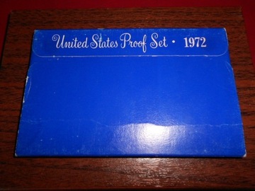 UNITED STATES PROOF SET 1972 MINT
