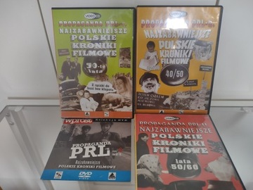 Pakiet dvd propaganda PRL Polskie Kroniki Filmowe