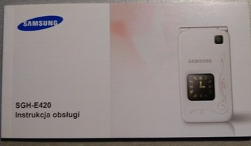 Instrukcja obsługi Samsung SGH-E420.