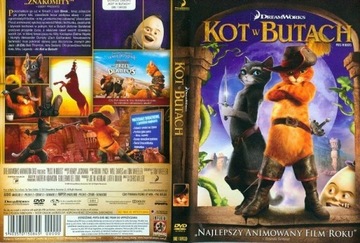 KOT W BUTACH film animowany 1xDVD