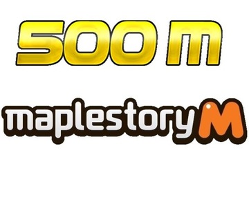 MAPLESTORY M MOBILE 500M MESOS SCANIA EU