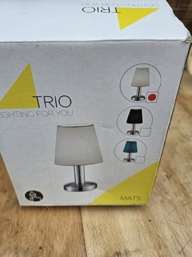 Lampa biurkowa  Trio MATS Biala 