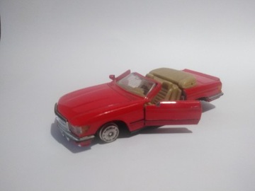 Mercedes 500 SL 1/39 skradzione opony UNIKAT!