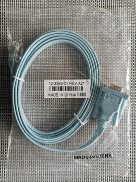 ORYGINALNY Kabel Konsolowy CISCO (DB9-RJ45)