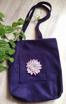 Torebka na ramię handmade shopperka