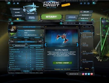 DARKORBIT GE1 DOBRY STARTER 