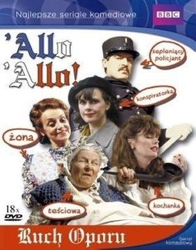 Allo Allo! BBC 18 DVD Komplet Wszystkie odcinki PL