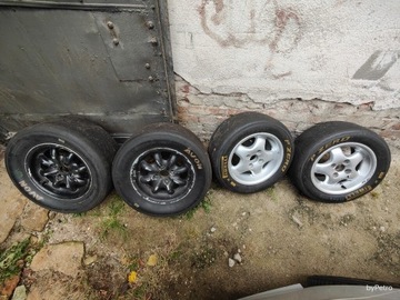 Koła Intra 13" 4x100 kjs tor slick Pirelli 