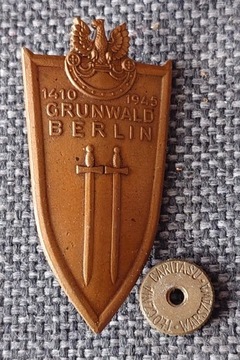 ODZNAKA PRL GRUNWALD BERLIN 1410 1945