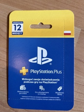 PlayStation Plus - 12 miesięcy