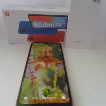 Smartfon Xiaomi Redmi 9C 3/64 GB jak nowy