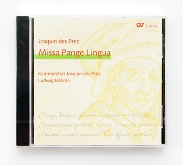 Des Prés : Missa Pange Lingua. Böhme CD