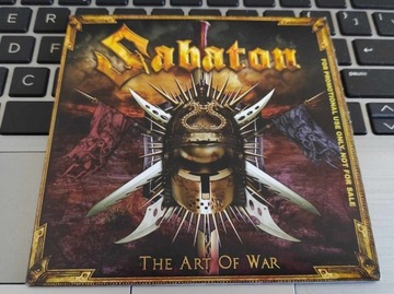 SABATON. The Art of War, CD (koperta)