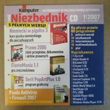 Komputer Świat Twój Niezbędnik 2007 1 CD