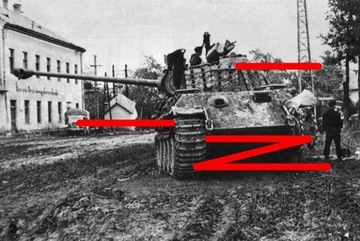 Panther Ausf. A z 23 Panzer Division, Węgry 1944