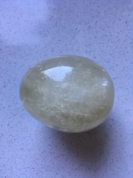 Kalcyt jajko kamień naturalny