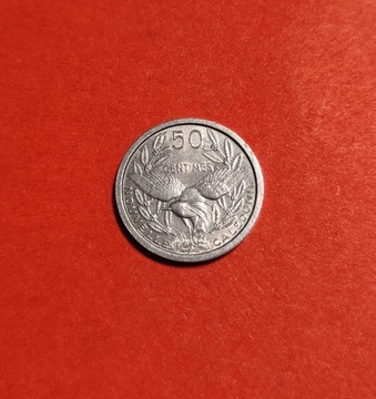 Moneta 50 centymów 1949, Nowa Kaledonia