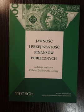 Jawność i przejrzystość finansów Malinowska NOWA