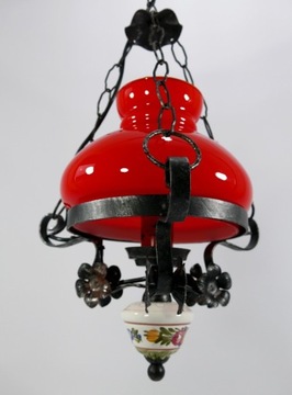  Lampa wisząca w stylu lampy naftowej
