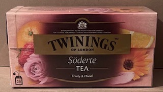 Twinings Soderte Tea 25 saszetek