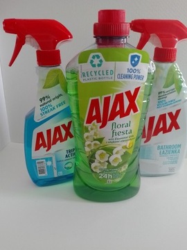 3x środki czystości Ajax