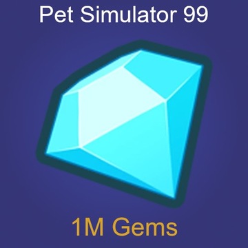 1M Gems Diamentów Gemów Pet Simulator 99