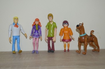 Scooby Doo - figurki, cała drużyna