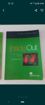 Książka Inside Out do nauki angielskiego+ płyta+ćw