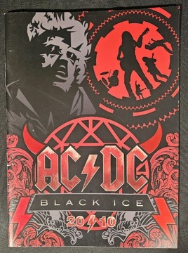 AC/DC tour book Black Ice 2010