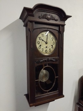 Piękny Stary Kwadransowy Zegar firmy KIENZLE 1930r