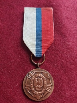 Medal Za Zasługi dla Ligi Obrony Kraju brąz 