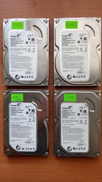 4 dyski twarde Seagate 250GB, SATA, Pipeline HD.2