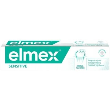 Elmex Sensitive Pasta do Mycia Zębów z Aminofluorkiem 75 ml