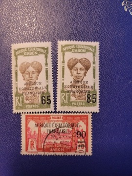 Gabon 1925-1927r              