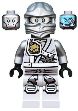 njo251 lego figurka Zane - Titanium Ninja 