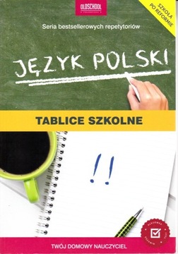 J. polski Tablice szkolne repetytorium Oldschool