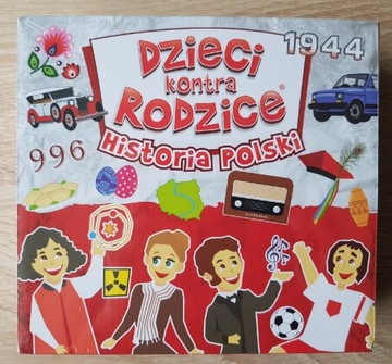 Gra Dzieci kontra Rodzice Historia Polski NOWA !!!